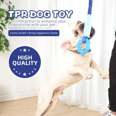 Juguete para mascotas Serie de cuerda elástica Juguete de cuerda para perros Bungee Chaser Tug Toy