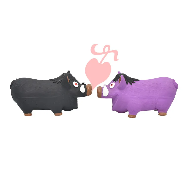 Vent Screaming Pig Juguete educativo para mascotas de látex para perros grandes